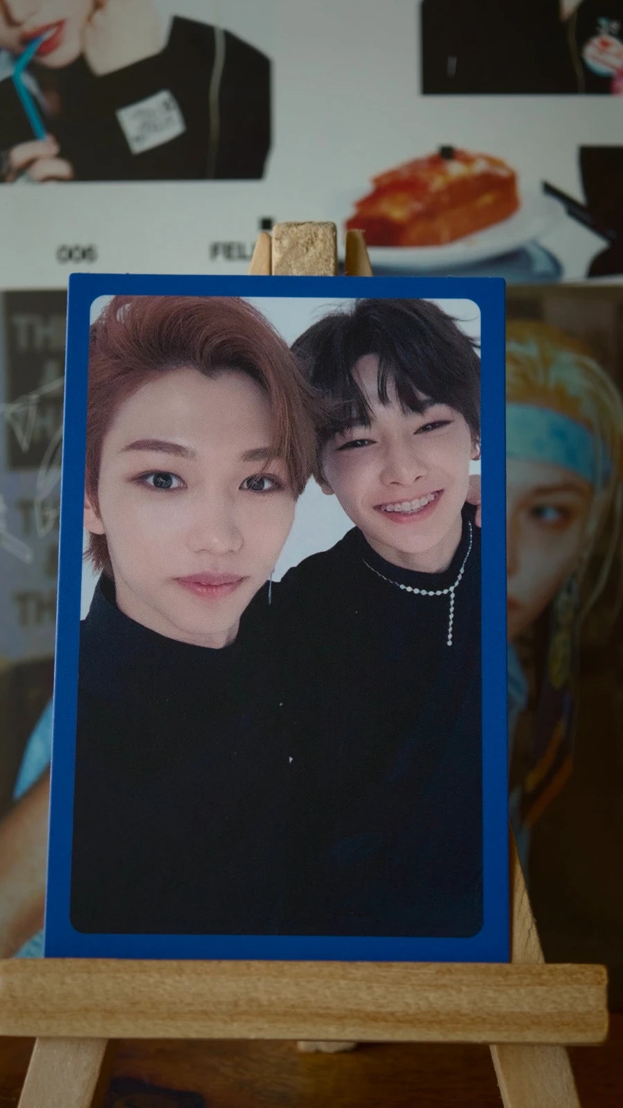 Stray Kids Felix & I.N I am YOU Unit Photocard (QR Voice Card) — front