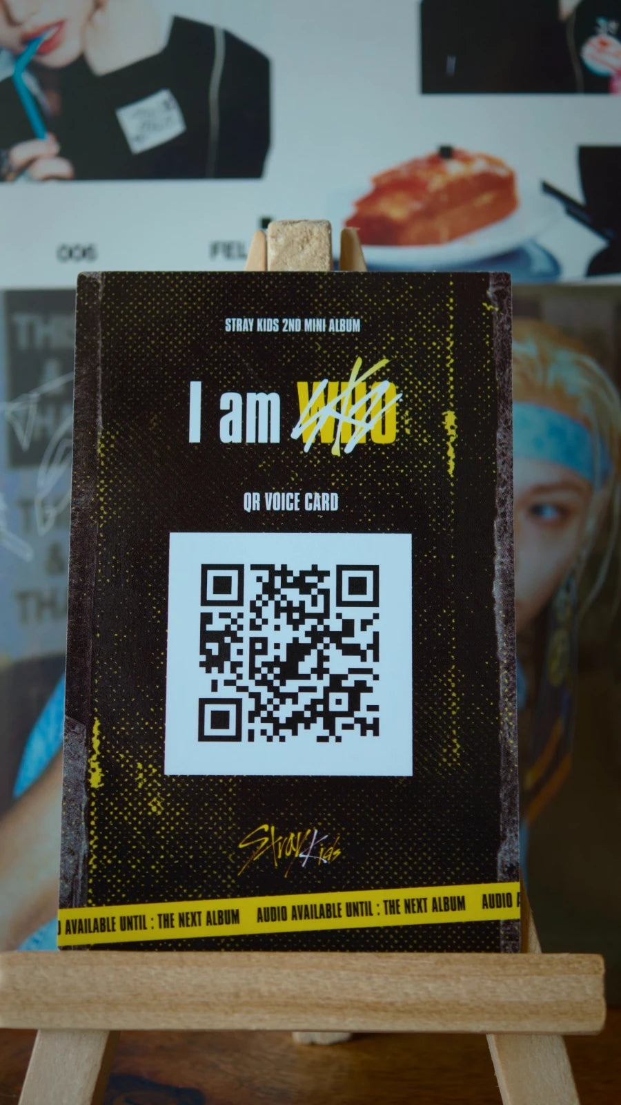 Stray Kids Felix I am WHO Photocard — reverse