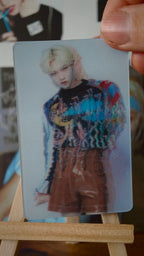 Stray Kids Felix DICON D’FESTA Mini Edition Photocard (Lenticular Special Card) — lenticular portrait at another angle