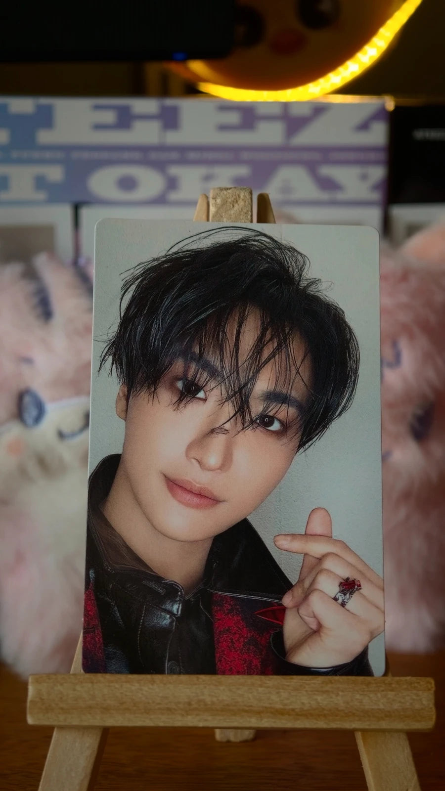 ATEEZ Seonghwa BAD (Japanese Ver.) Photocard — front