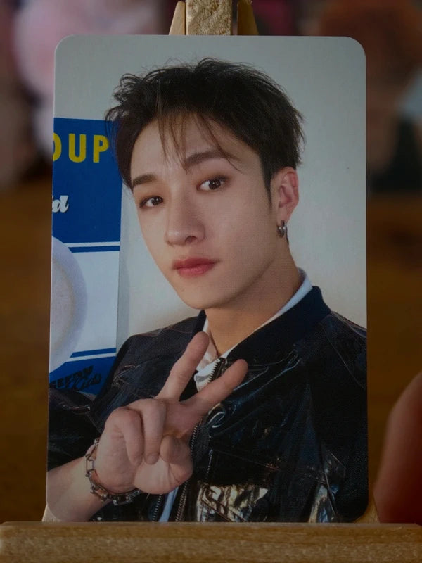 Stray Kids Bang Chan SKZ’s Mini World 2023 Season’s Greetings Photocard, front