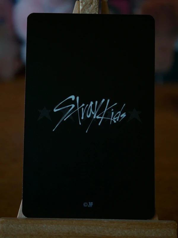 Stray Kids Bang Chan 5-STAR Dome Tour Photocard, reverse