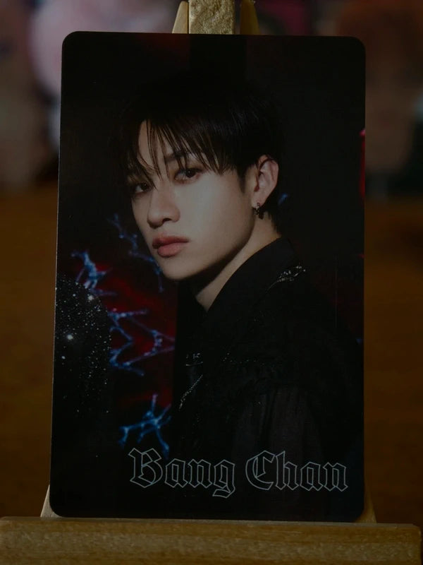 Stray Kids Bang Chan dominATE World Tour Photocard, front