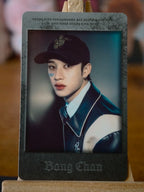 Stray Kids Bang Chan dominATE in Japan Stadium 2025 Polaroid-style Photocard, front