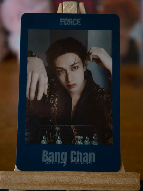 Stray Kids Bang Chan FORCE Photocard, front