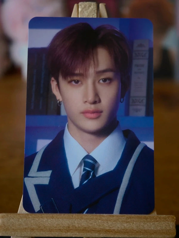 Stray Kids Bang Chan SKZ’S MAGIC SCHOOL Photocard (Box Tape), front