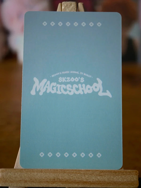 Stray Kids Bang Chan SKZOO’S MAGIC SCHOOL in Busan Photocard (Online Merchandise Benefit), reverse