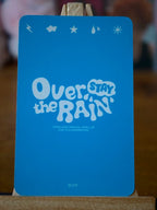 Stray Kids Bang Chan Over the Rain Photocard (STAY 5th Generation), reverse