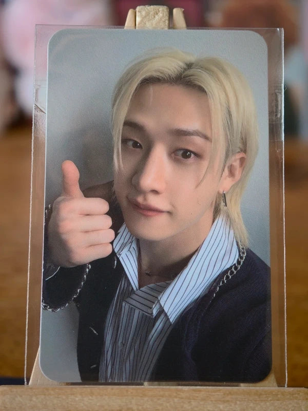 Stray Kids Bang Chan STAY JAPAN Photocard, front
