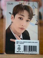 Stray Kids Bang Chan CLIO Double-sided Photocard, front