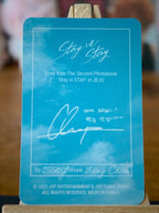 Stray Kids Bang Chan Stay in STAY in Jeju Photocard, reverse
