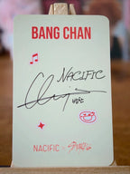 Stray Kids Bang Chan NACIFIC Photocard (Round 19), reverse