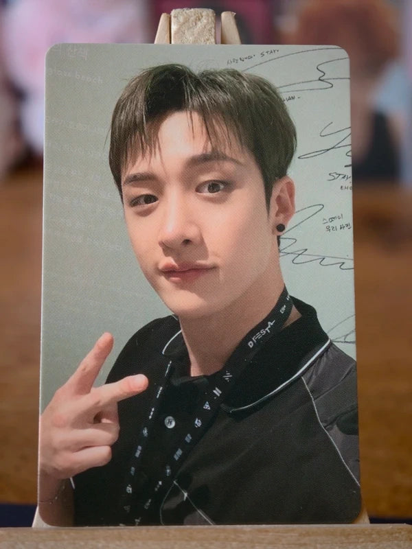 Stray Kids Bang Chan DICON D’FESTA Photocard (Mini Edition), front