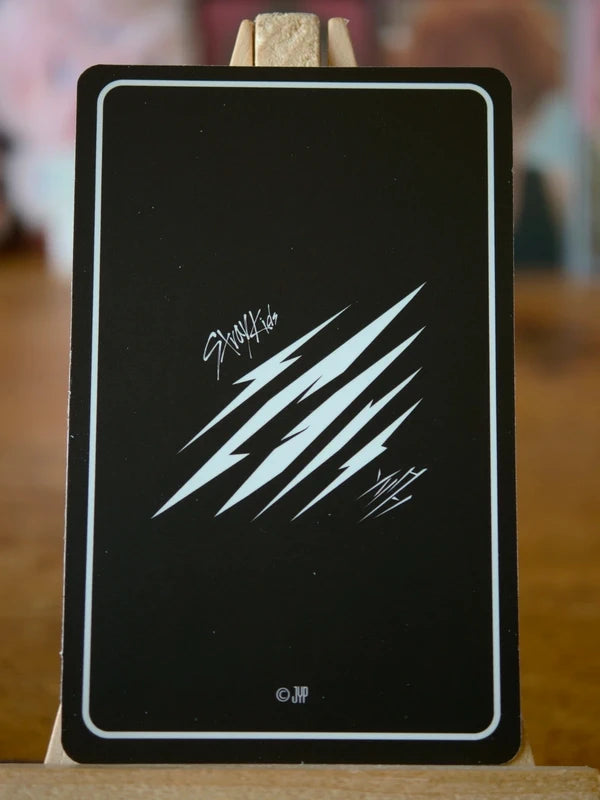 Stray Kids Bang Chan SCARS Photocard (POPUP STORE 2021), reverse