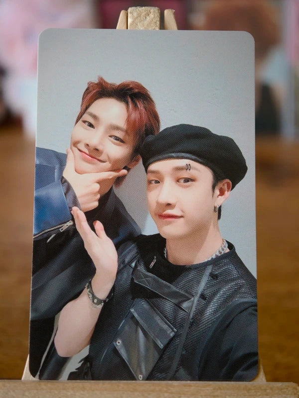 Stray Kids Bang Chan & I.N THE SOUND Unit Photocard (Fanclub Edition), front