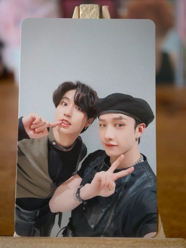 Stray Kids Bang Chan & Han THE SOUND Unit Photocard (Fanclub Edition), front