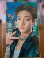 Stray Kids Bang Chan THE SOUND Photocard (Fanclub Double-sided), reverse