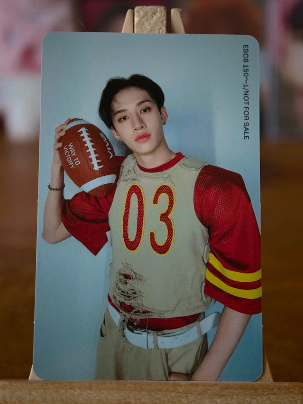 Stray Kids Bang Chan Social Path / Super Bowl Photocard (Fanclub Double-sided), front