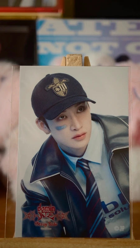 Stray Kids Bang Chan dominATE in Japan Stadium 2025 Photo Sticker (Online Lottery, A Design) — printed photo side