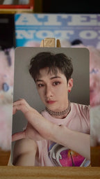 Stray Kids Bang Chan MAXIDENT Photocard (HEART Design) — front