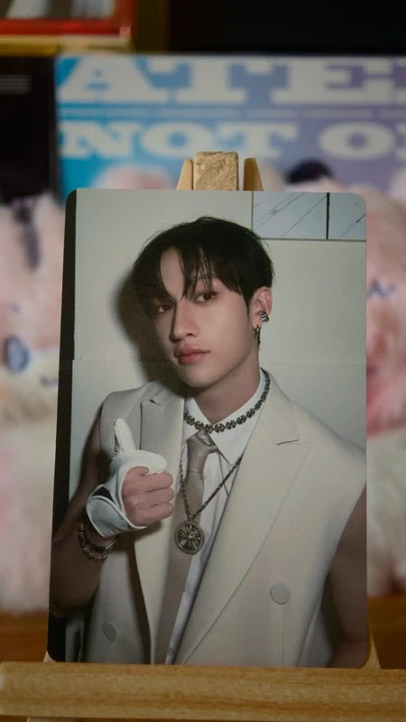 Stray Kids Bang Chan ATE Photocard (Tower Records Lucky Draw) — front