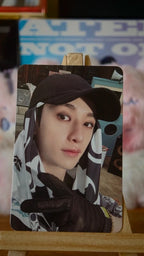 Stray Kids Bang Chan HOP Photocard (Accordion Ver.) — front