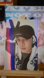 Stray Kids Bang Chan HOP Photocard (HMV Holographic POB) — front