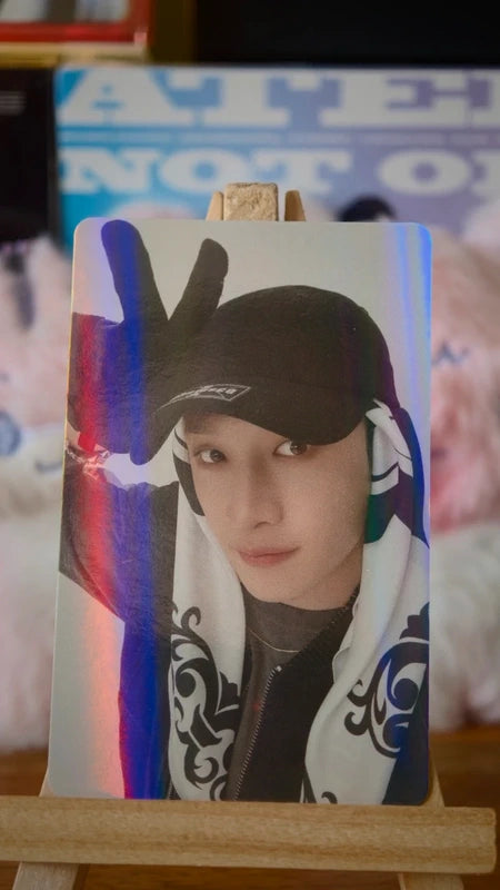 Stray Kids Bang Chan HOP Photocard (HMV Holographic POB) — front