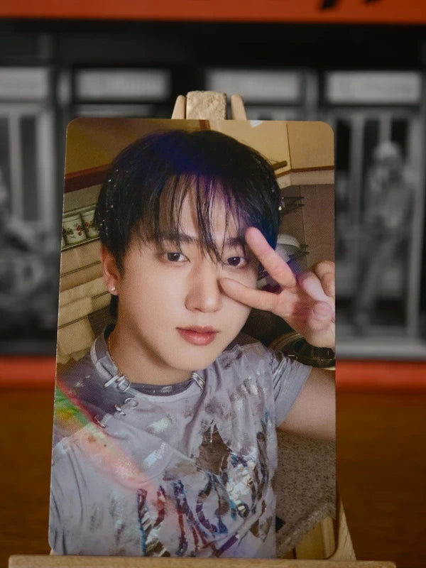 Stray Kids Changbin THIS & THAT Photocard (HMV A Holo POB), front of photocard