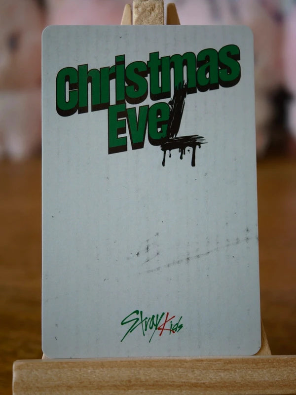 Stray Kids Changbin Christmas EveL Photocard (Album POB) — reverse