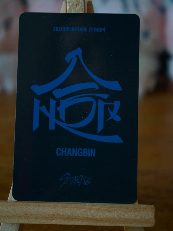 Stray Kids Changbin HOP Photocard (NEMO Set Card) — reverse
