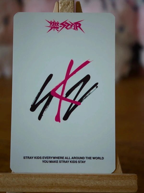 Stray Kids Changbin ROCK-STAR Photocard (Soundwave POB) — reverse
