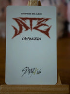 Stray Kids Changbin ATE Photocard (NEMO B Set Card) — reverse