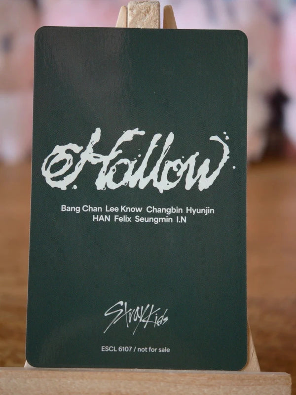 Stray Kids Changbin Hollow Photocard (Regular Ver.) — reverse