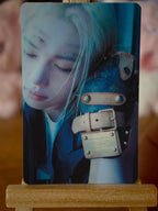 Stray Kids Felix THIS & THAT FANS lenticular photocard, alternate portrait visible when tilted