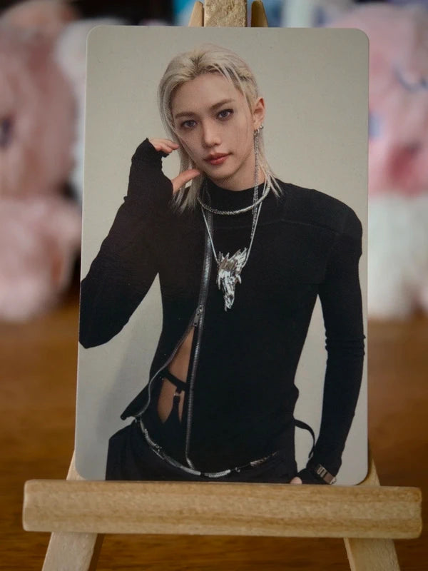 Stray Kids Felix THIS & THAT Photocard (HMV Lucky Draw Y), front of photocard