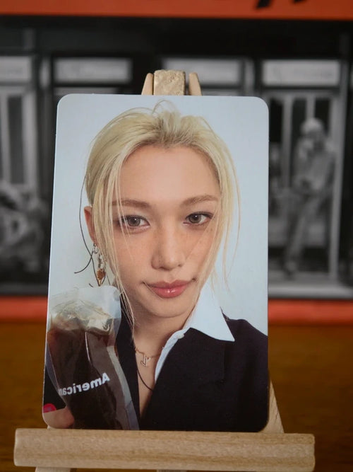 Stray Kids Felix THIS & THAT Photocard (& Ver. Double-sided), front of photocard