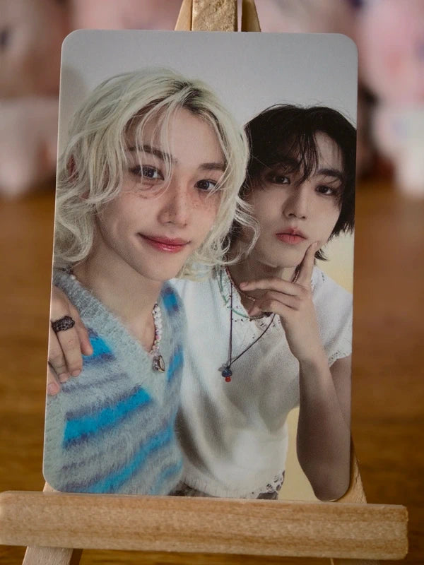 Stray Kids Han & Felix ATE Unit Photocard (Boom Ver. Unit), front of photocard