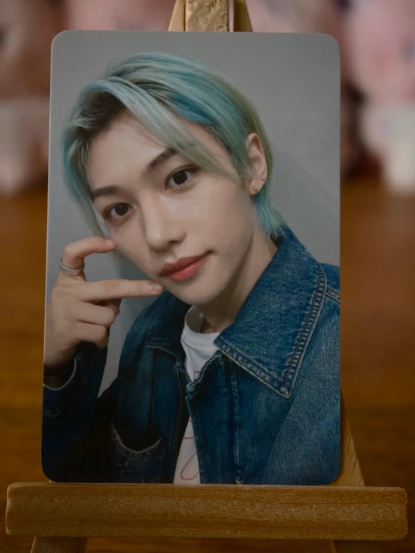 Stray Kids Felix ROCK-STAR Photocard (Withmuu POB), front of photocard