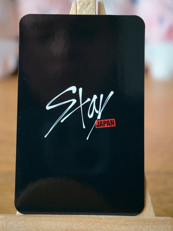 Stray Kids Felix STAY JAPAN Photocard (Fanclub Renewal), reverse of photocard