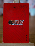 Stray Kids Felix ODDINARY Photocard (Mask Off Design), reverse of photocard