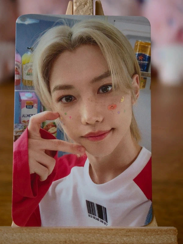 Stray Kids Felix NACIFIC Photocard (Round 19 Hyal Booster), front of photocard