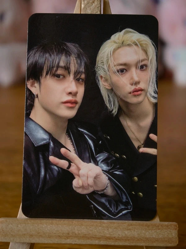 Stray Kids Bang Chan & Felix ATE Unit Photocard (Chk Chk Ver. Unit), front of photocard
