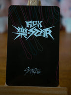 Stray Kids Felix ROCK-STAR Photocard (NEMO Ver.), reverse of photocard