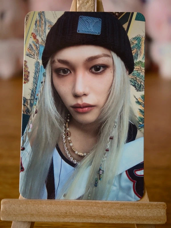 Stray Kids Felix HOP Photocard (Accordion Ver.), front of photocard