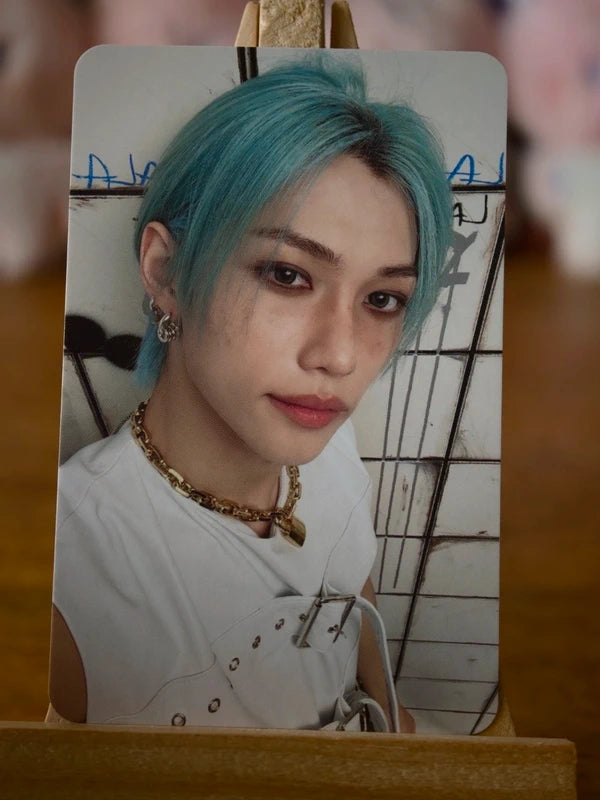 Stray Kids Felix ROCK-STAR Photocard (Double-sided), front of photocard