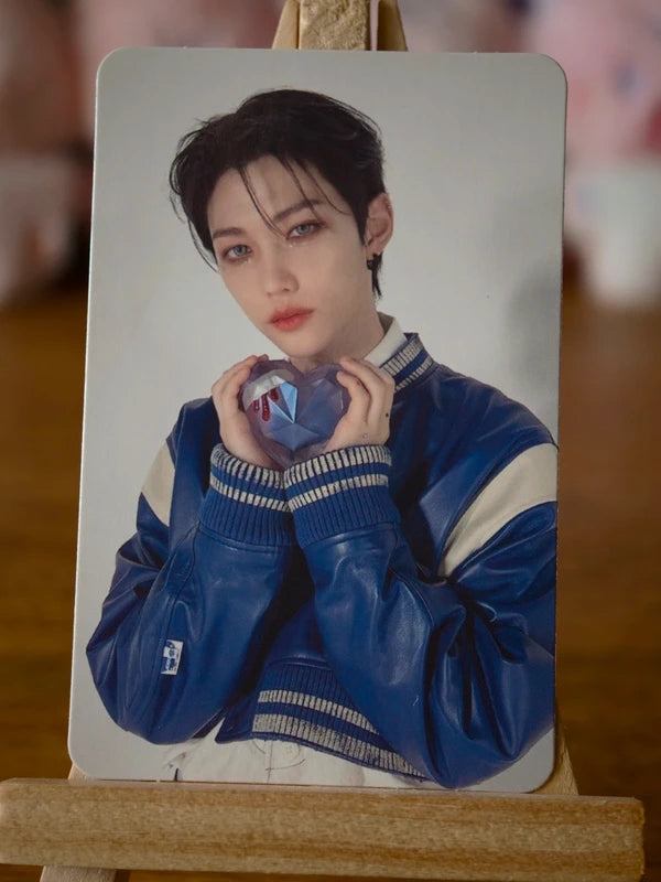 Stray Kids Felix MAXIDENT Photocard (CASE POB), front of photocard