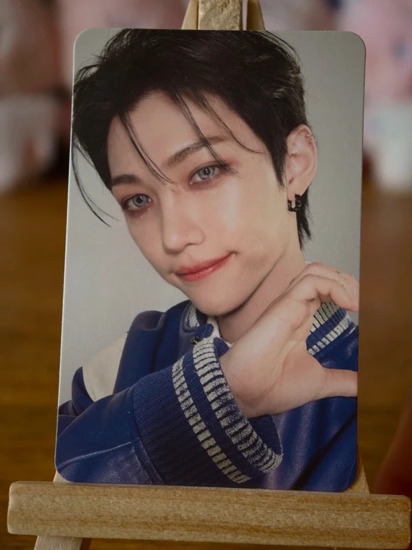 Stray Kids Felix MAXIDENT Photocard (HEART Design), front of photocard