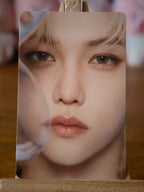 Stray Kids Felix DICON Photocard (Close-up Design), front of photocard