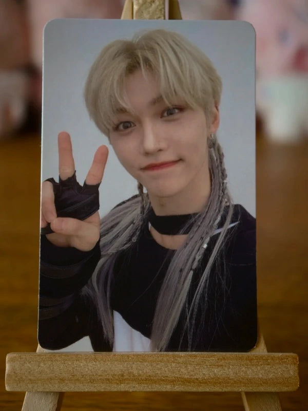 Stray Kids Felix NOEASY Photocard (A Design), front of photocard